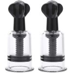 2pcs mamelon suckers rotating vacuum twist ventouse anti cellulite cupping masseur cup pour allaitement ...