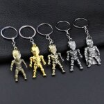2pcs marvel avengers alliance iron man porte - cls pendentif voiture porte - cls poupe en mtal