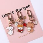 2pcs ours coren airpods petit pendentif sac dcoration lapin pendentif poupe mignon