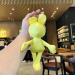 2pcs peluche poupe boucle suspendue lapin porte - cls sac pendentif poupe porte - cls