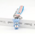 2pcs porte - cls lanire ours pendentif lapin poupe pendentif rsine voiture porte - cls accessoires ...