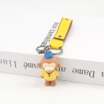 2pcs porte - cls lanire ours pendentif lapin poupe pendentif rsine voiture porte - cls accessoires ...