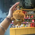 2pcs porte - cls en peluche ragdoll pendentif ours pendentif poupe couple porte - cls