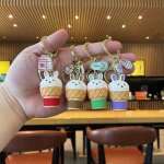 2pcs poupée en résine porte - clés cornet de crème glacée lapin voiture porte - clés cartable petit pendentif ... 2pcs poupée en résine porte - clés cornet de crème glacée lapin voiture porte - clés cartable petit pendentif ...