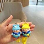 2pcs sac a dos petit canard jaune porte - cls acide hyaluronique canard voiture porte - cls couple ...