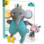 2x ses creative olly el�phant en peluche pour b�b�s