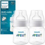 2x philips avent scy100 / 01 biberon anti - colique, tétine 0m + 125ml 2x philips avent scy100 / 01 biberon anti - colique, tétine 0m + 125ml