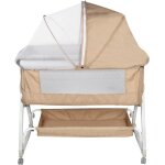 3 en 1 berceau cododo pour bb, inclinaison&hauteur rglable, lit cododo de bb avec matelas moelleux ...