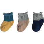3 paires bébé enfant chaussettes epaisses en coton, chaussette basse en maille a rayures pour nouveau ... 3 paires bébé enfant chaussettes epaisses en coton, chaussette basse en maille a rayures pour nouveau ...