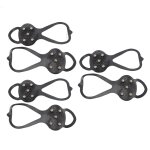 3 paires de crampons  glace noirs, crampons  neige, clous en acier inoxydable, pince de traction antidrapan ...
