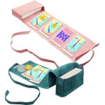 3 pcs boite rangement carte, des accessoires de tarot, des pochettes en tissu de tarot, des porte - cartes ...