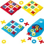 3 pcs mini jeux de soci�t� tic tac toe pour enfants cadeaux de fin d'ann�e cadeaux de classe pour etudiants ...