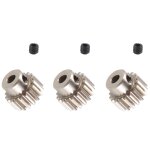 3 pices 3, 175 mm arbre mtal pignon moteur engrenage 32dp 48dp 64dp m0. 6 m0. 8 pour 1 / 10 1 / 8 rc ...