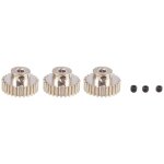 3 pices 3, 175 mm arbre mtal pignon moteur engrenage 32dp 48dp 64dp m0. 6 m0. 8 pour 1 / 10 1 / 8 rc ...