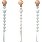 3 pi�ces attache tetine silicone, 2 - in - 1 attache sucette, accroche t�tine bebe sans bpa, adaptateurs ...