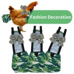 3 pices couches rutilisables de qualit suprieure pour canard et poulet pour animaux de compagnie, ...