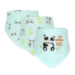 3 pi�ces / ensemble produits pour b�b�, echarpe en coton pour l'alimentation des nourrissons, bavoir ...