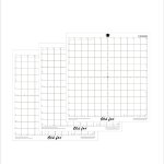 3 pices - vieux renard de coupe de remplacement mat transparent adhsif tapis avec grille de mesure ...