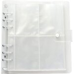 3 pouces 200 poches portable album photo livres accueil picture case rangement 6 anneaux binder cover ...