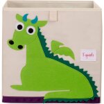 3 sprouts - boite rangement enfant - cube de rangement tissu pour jouets et accessoires - bac / caisse ...