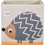 3 sprouts - boite rangement enfant - cube de rangement tissu pour jouets et accessoires - bac / caisse ...