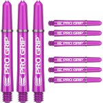 3 x sets pro grip dart shaft - 9 au total - diff�rentes tailles et couleurs. [b701]
