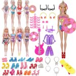 30 cm poupe femme vtements accessoires 40 ensembles d'accessoires combins maillots de bain maillots ...