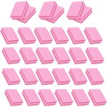 30 pcs bloc polissoir ongles, buffer ongles carr eponge lime a ongles pour les salons de manucure, le ...