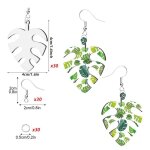 30 pices sublimation boucles d'oreilles vierges transfert de chaleur sublimation impression crochets ...