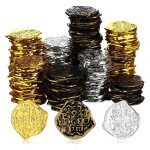 300 pices d'or en plastique pices de monnaie de pirate pices de pour enfants pour partie de pirate ...