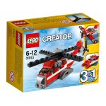 31013 lego creator - l'h�licopt�re rouge