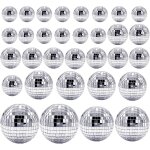 32 pièces boule disco 2 / 3 / 4 / 5 / 6 cm boule a facette avec anneau de suspension préinstallé disco ... 32 pièces boule disco 2 / 3 / 4 / 5 / 6 cm boule a facette avec anneau de suspension préinstallé disco ...