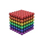 343 boules magntiques colores de 5 mm, balles bucky, jouets anti - stress, adapts aux jeunes
