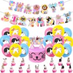 35 pièces chat ballons de décoration pet chat thèmes fournitures pour fêtes joyeux anniversaire chat ... 35 pièces chat ballons de décoration pet chat thèmes fournitures pour fêtes joyeux anniversaire chat ...