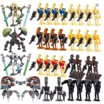35 pieces of children's assembly toys, star wars robot soldier set, children's mini building block doll ...
