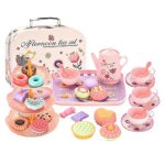 35 % de r�duction th� set pour petites filles 43pcs kid party set jouets maison faire semblant de jouer ...