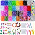 36 grille mtier a tisser elastique arc - en - ciel tresse elastique bricolage educatif enfants jouet ...