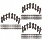 36 pcs miniature jardin cl?ture en bois cl?ture bordure, jouet 3 4 5 6 7 + 8 ans gar?on fille cadeau ...