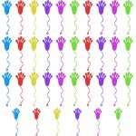 36 pices mains collantes, main collante enfant jouet, jouets fantaisie pour enfants, ensemble de jouets ...