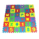 36pcs nombre alphabet puzzle mousse maths jouet educatif cadeau - qh