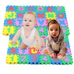 36pcs enfants alphabet chiffres puzzles rampant mousse tapis de sol education toy 12cm 36pcs#