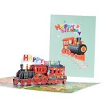 3d pour carte contextuelle carte d¿anniversaire train carte de voeux avec enveloppe anniversaire fait ... 3d pour carte contextuelle carte d¿anniversaire train carte de voeux avec enveloppe anniversaire fait ...