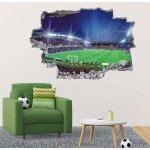 3d sticker mural de salon, stickers muraux 3d football arène, poster du stade chambre d'enfant, autocollant ... 3d sticker mural de salon, stickers muraux 3d football arène, poster du stade chambre d'enfant, autocollant ...