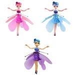 3pcs flying fairy girl poupe princesse drone jouet infrarouge induction teen toys