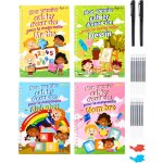 4 cahier magique ecriture francais ecriture calligraphie rutilisable pour enfant livre magique pour ...