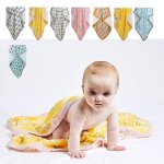 4 couches mousseline coton b�b� couverture de couchage swaddle infantile enfants b�b� couverture p31b ...