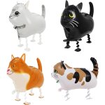 4 morceaux de ballons d'image de poupe, embellissements mignons et colors, installations de fte, dcoration ...