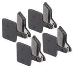 4 paires de plaquettes de frein de vlo de montagne, frein  disque, huile, doublure de frein en mtal, ...