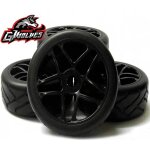 4 pc gwolves 1 / 8 rc buggy gt camion hors - route sur - piste de course sur route thermofusible pneu ...