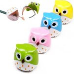 4 pcs dessin animé mignon taille - crayon en forme d'animal, chat hibou en plastique coloré manuel petit ... 4 pcs dessin animé mignon taille - crayon en forme d'animal, chat hibou en plastique coloré manuel petit ...